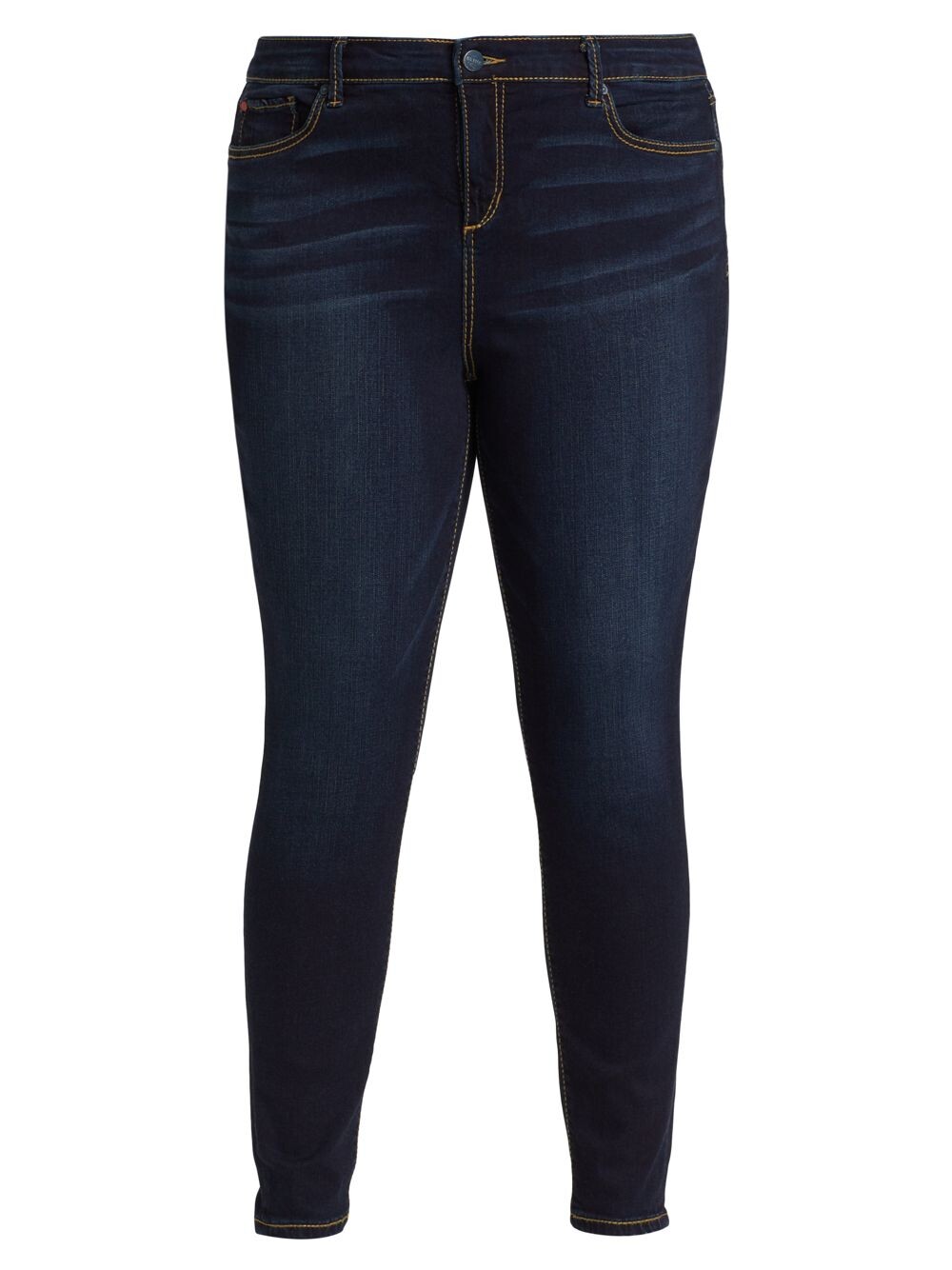

Выцветшие эластичные джинсы скинни Slink Jeans, Plus Size