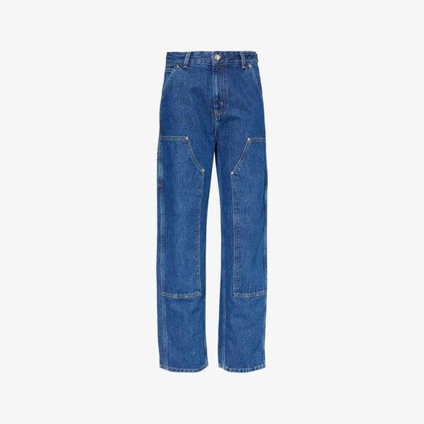 

Джинсы Nashua прямого кроя со средней посадкой Carhartt Wip, синий