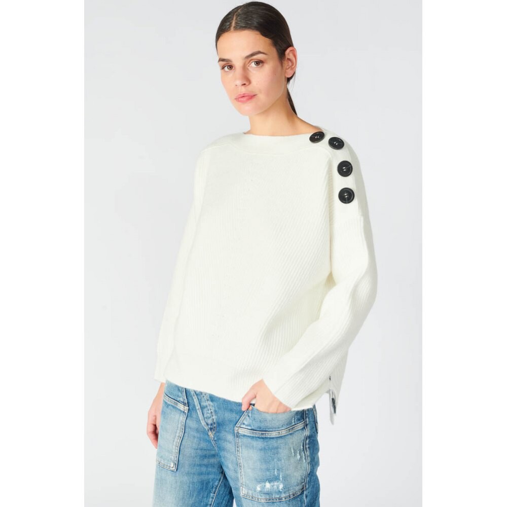 

Свитер Le Temps Des Cerises 59631 Moony Boat Neck, бежевый
