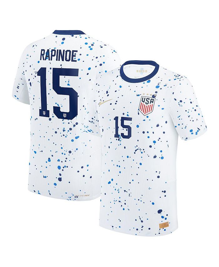 

Мужской цвет White домашний аутентичный трикотаж Megan Rapinoe USWNT 2023 Nike, цвет White