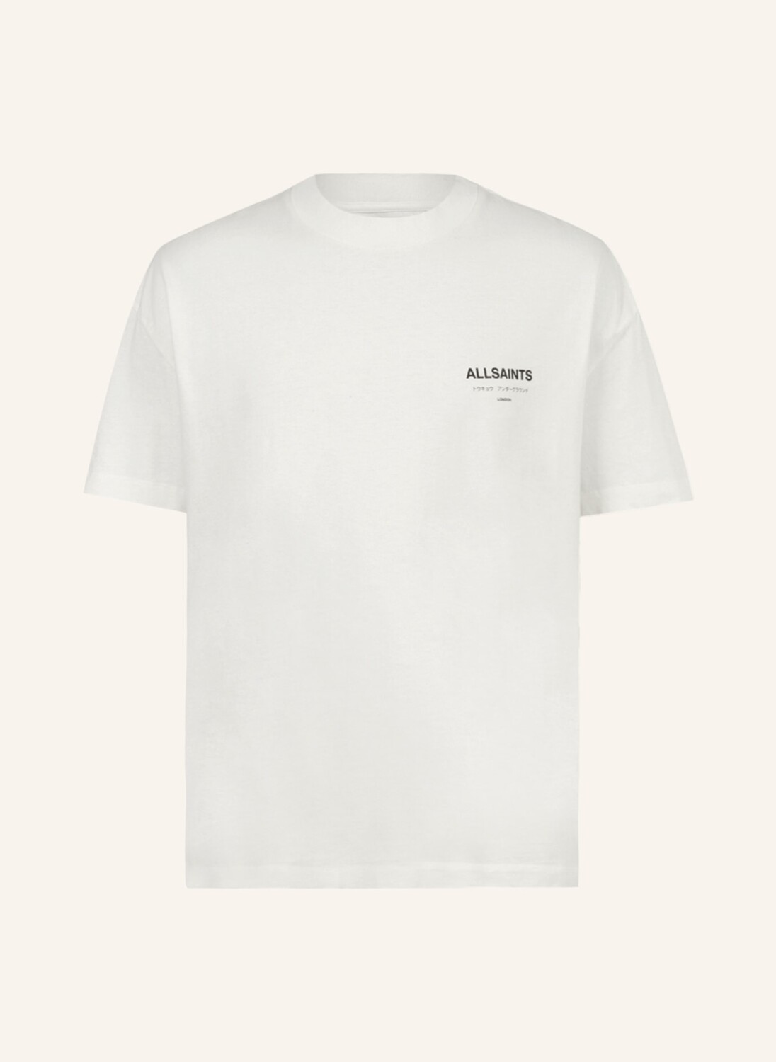 

Футболка ALLSAINTS UNDERGROUND, белый