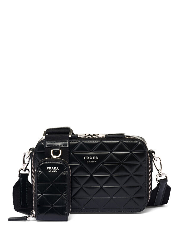 

Кожаная сумка prada brique Prada
