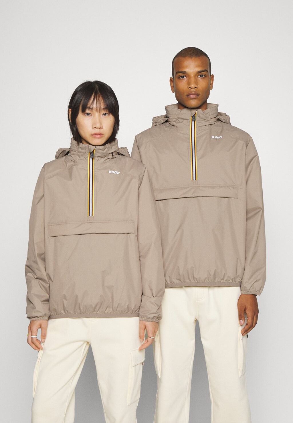 

Куртка межсезонная ЭКСКЛЮЗИВНЫЙ SIMEL WARM UNISEX K-Way, бежевый серо-коричневый