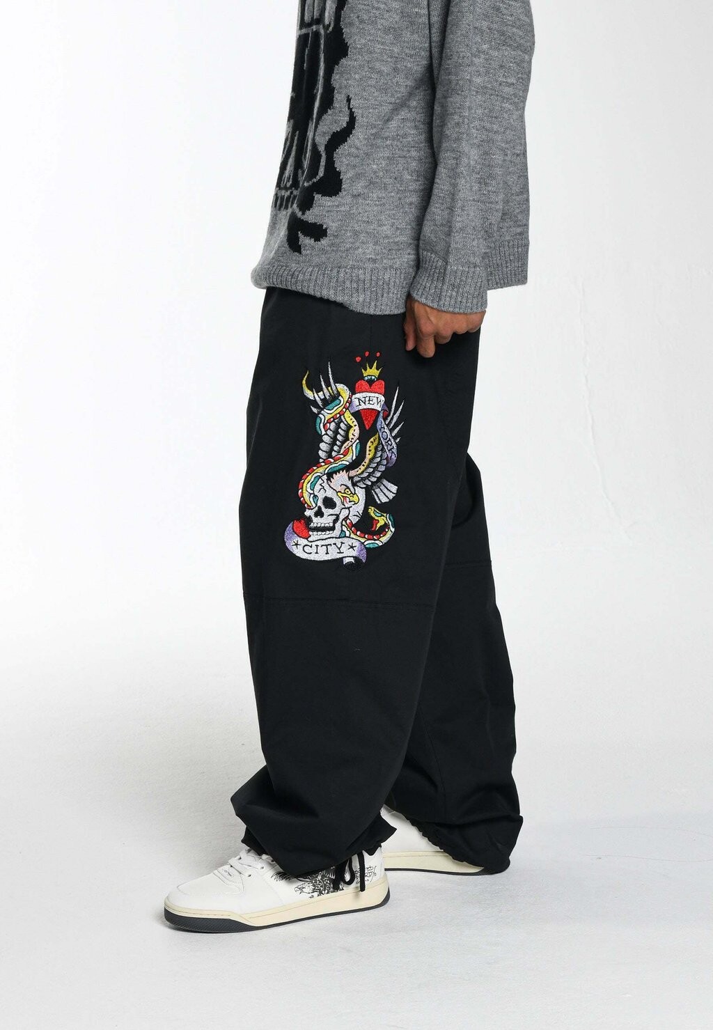 

Спортивные брюки Side-Snake-Skull Tech Ed Hardy, черный