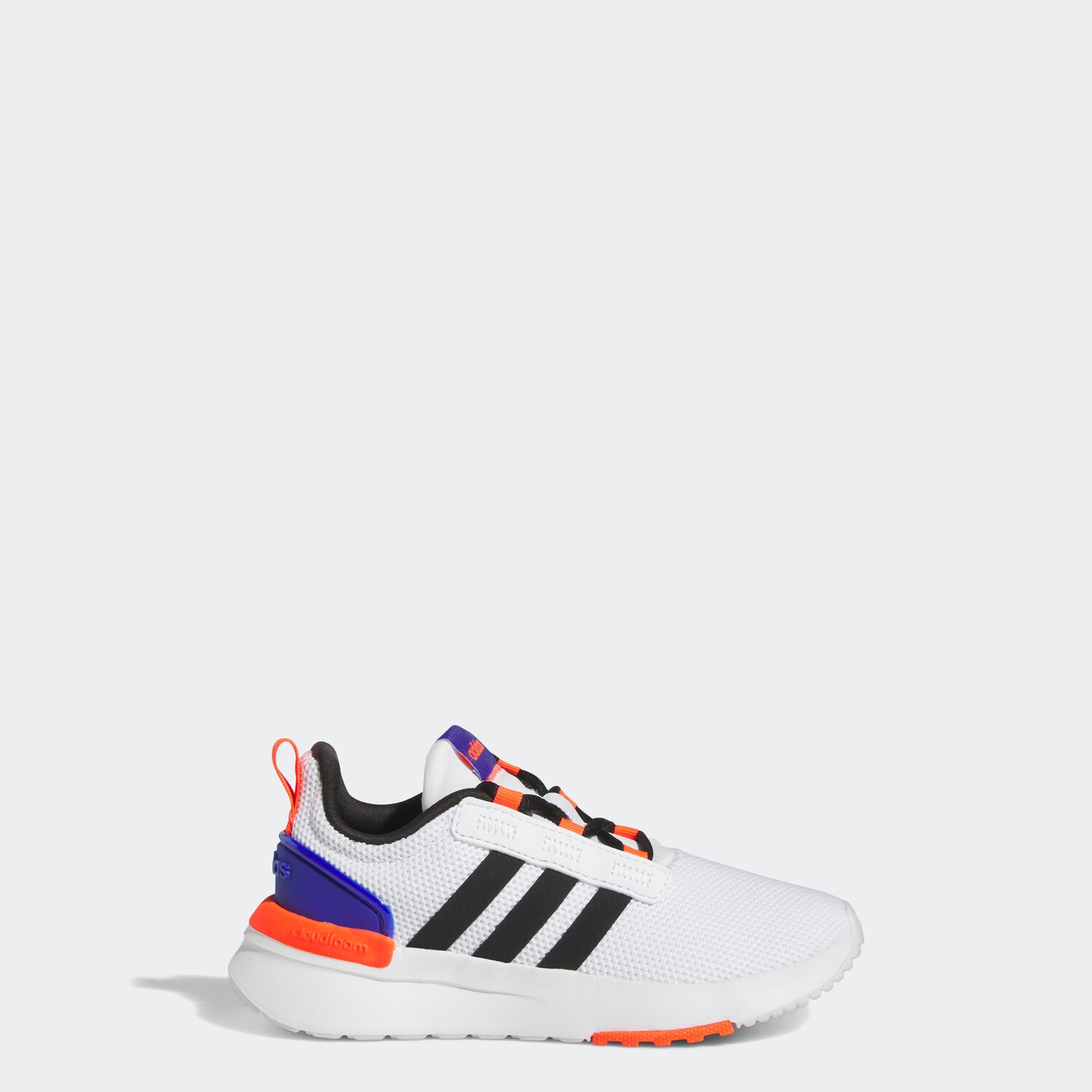

Детские кроссовки Adidas Racer TR21, цвет Cloud White / Core Black / Lucid Blue