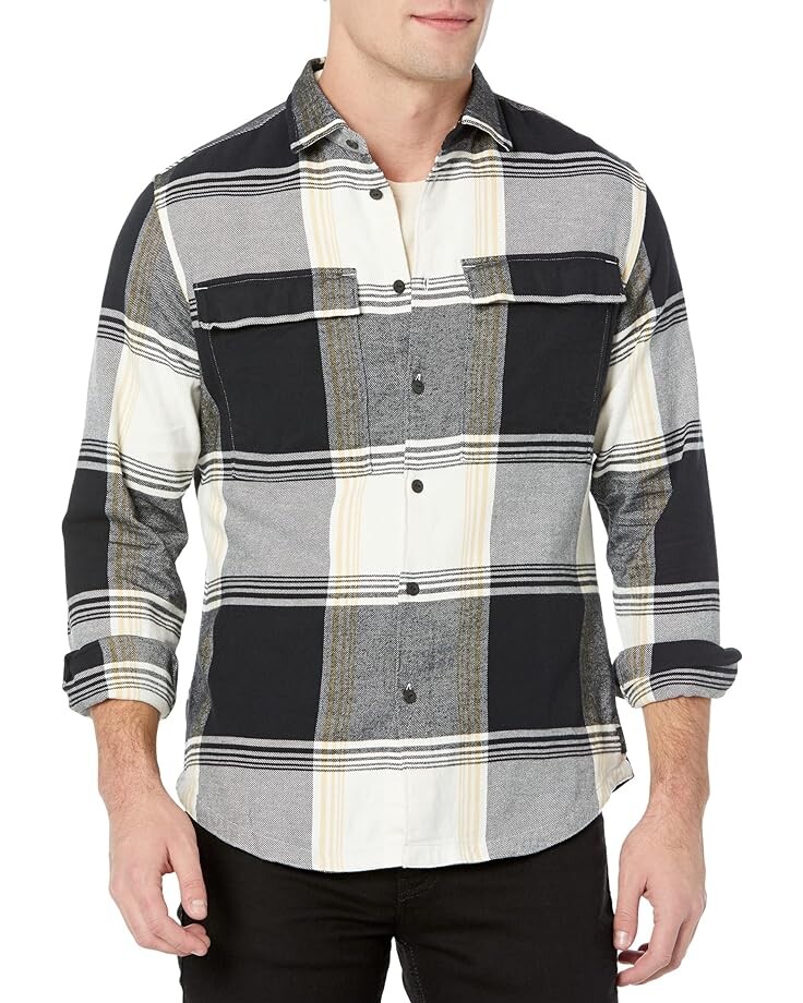 

Куртка Good Man Brand Stadium Shirt in Brushed Flannel, цвет Egret Large Plaid