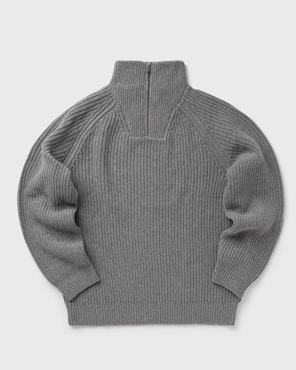 

Свитер Carhartt Wip Marlon Half Zip Sweater, цвет grey heather