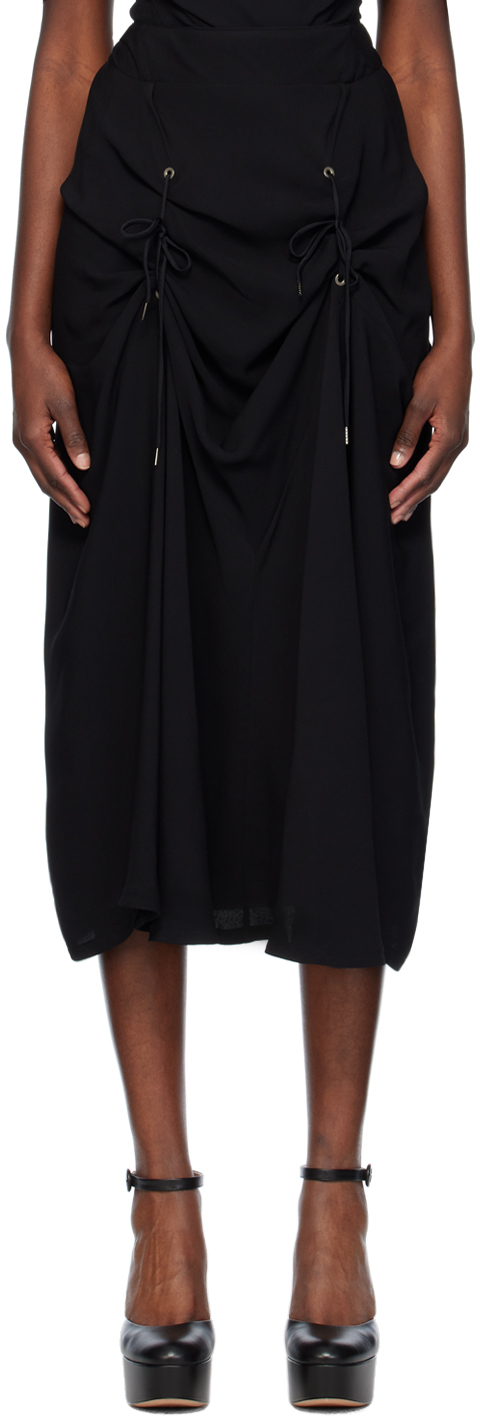 цена Черная юбка-миди CJ Vivienne Westwood