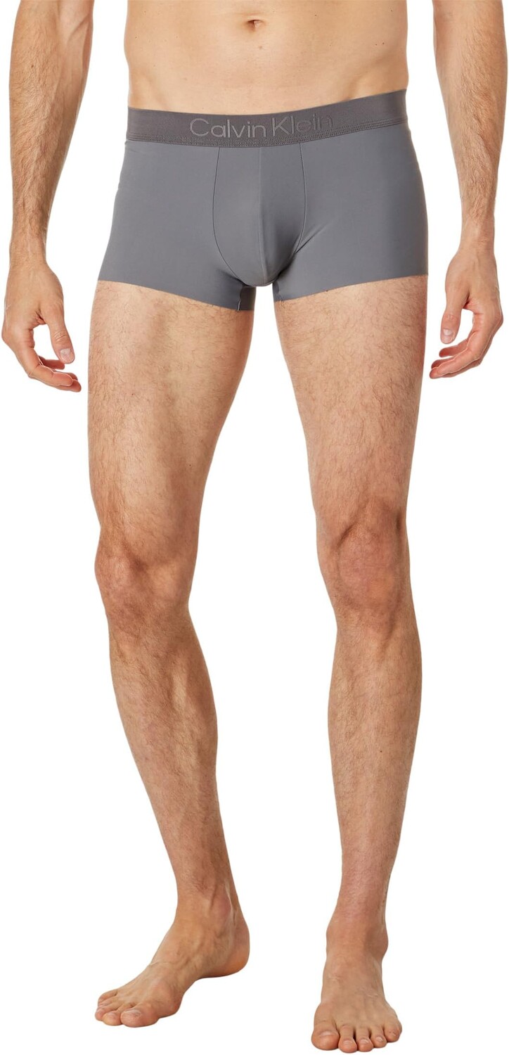 Трусы CK Black-Micro Low Rise Trunks Calvin Klein Underwear, цвет Grey Sky