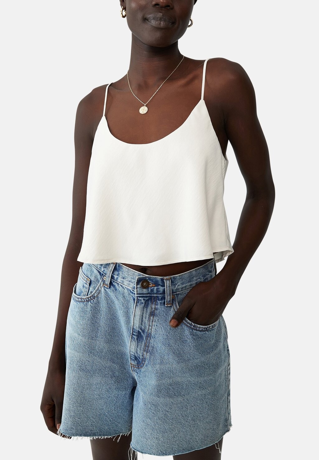 

Блузка Strappy Cotton On, золото