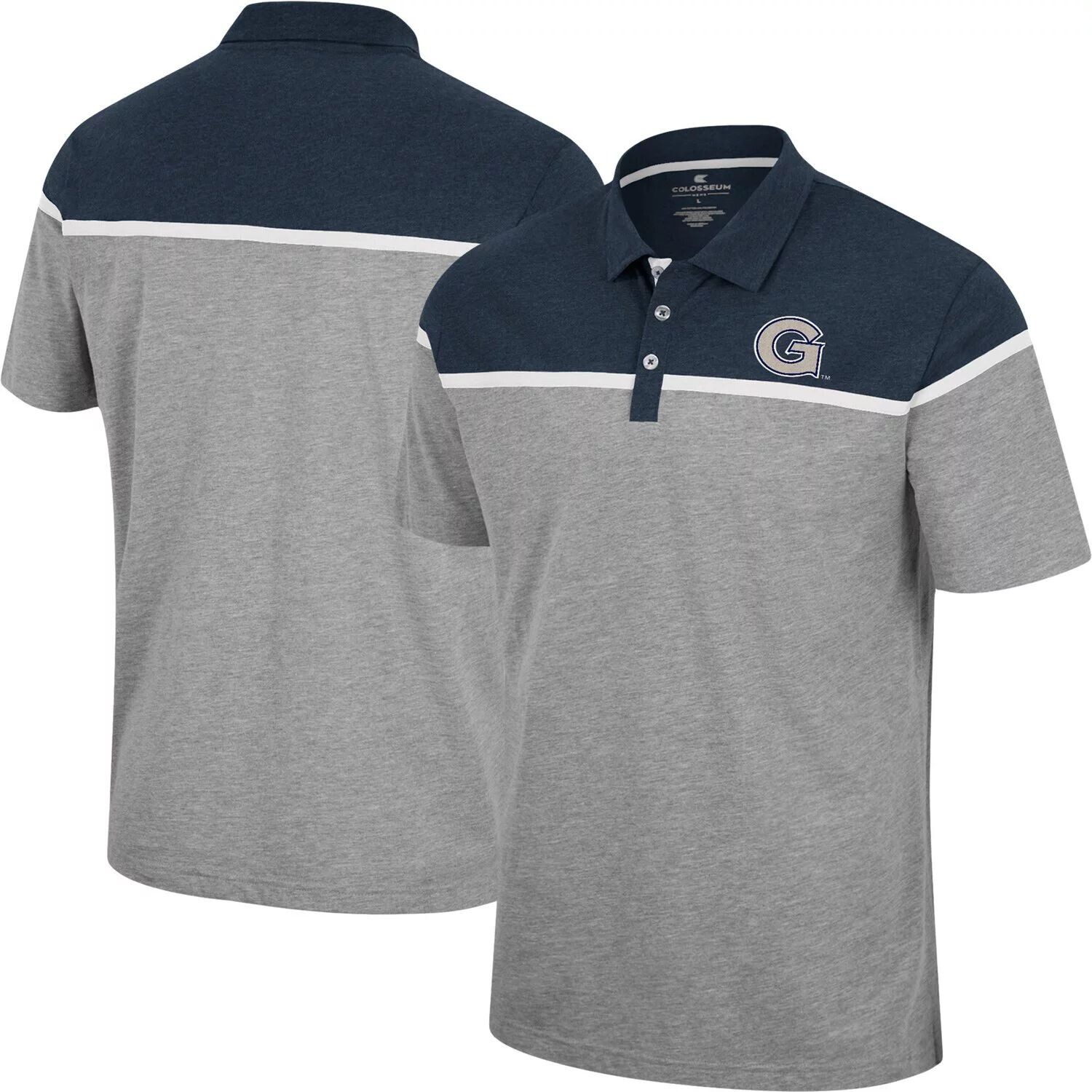 

Мужская футболка-поло Heather Grey Georgetown Hoyas Chamberlain Colosseum