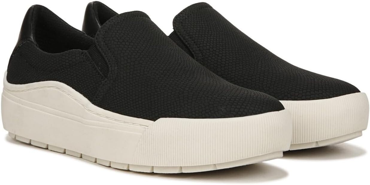 

Кроссовки Time Slip-On Dr. Scholl's, цвет Black Synthetic, Черный