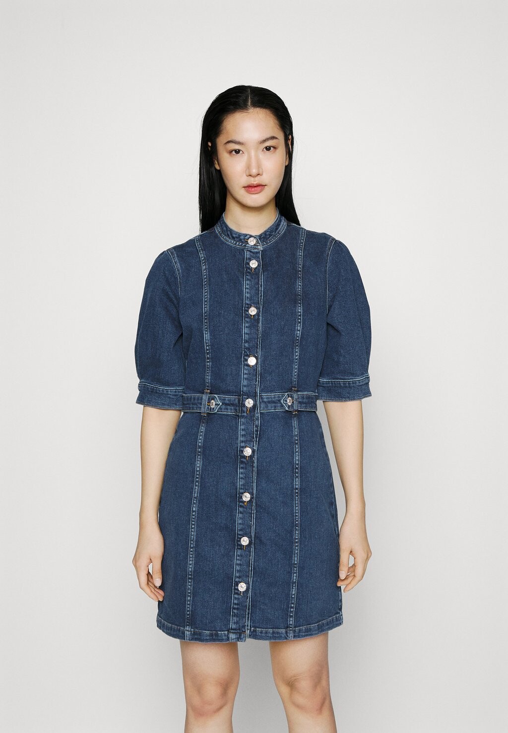 

Джинсовое платье 7 for all mankind, синий