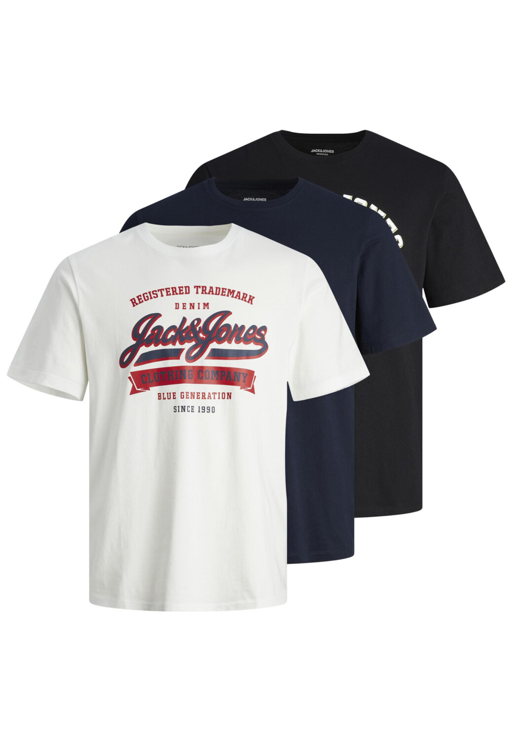 

Футболка Jack & Jones Logo', разноцветный
