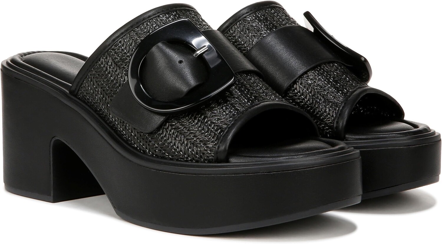 

Сандалии Naturalizer Clara2 Slides, цвет Black Straw