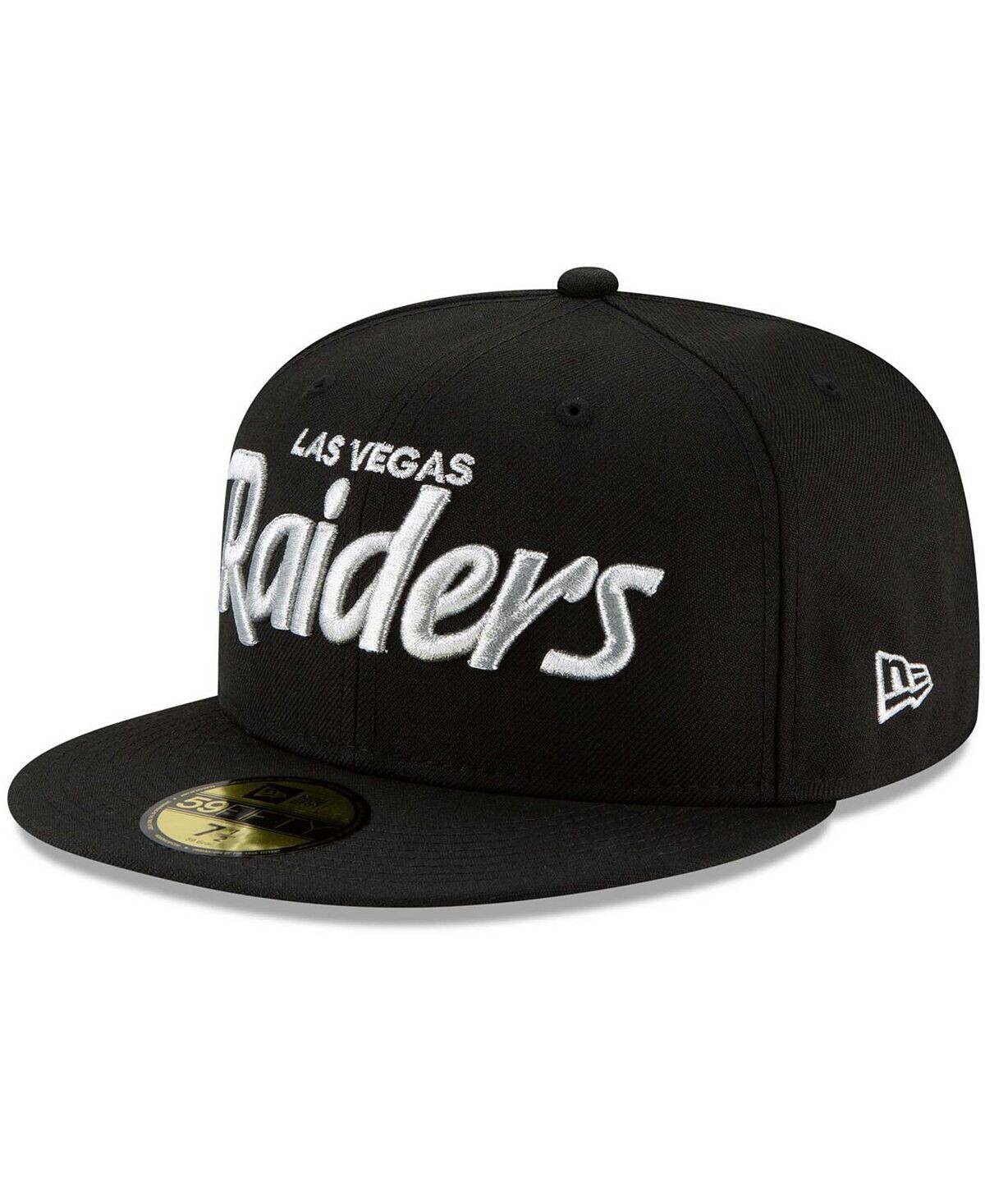 

Мужская черная кепка с логотипом Las Vegas Raiders Omaha 59Fifty New Era