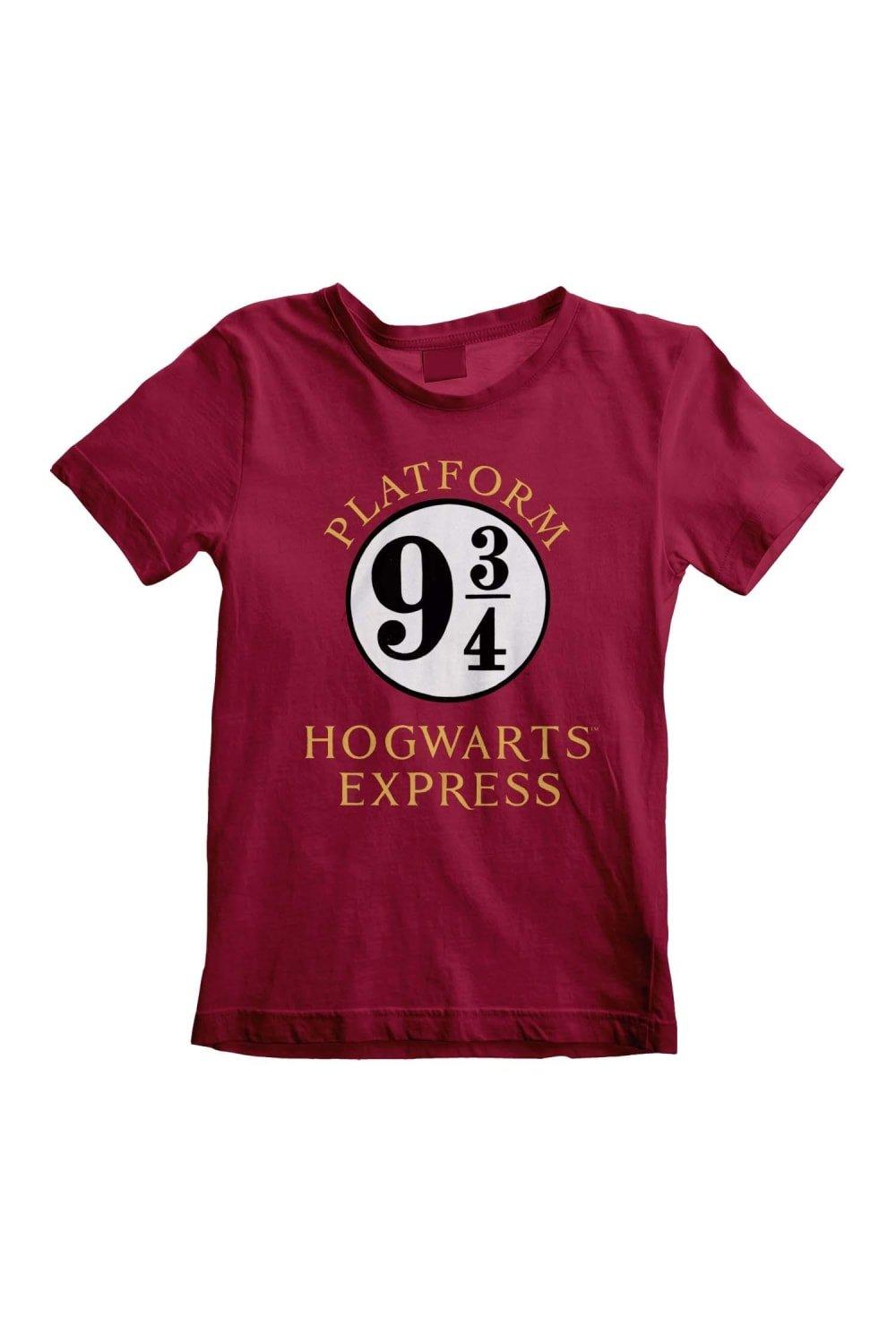 Футболка Хогвартс-Экспресс Harry Potter, красный набор harry potter сумка platform 9 3 4 блокнот билет на хогвартс экспресс