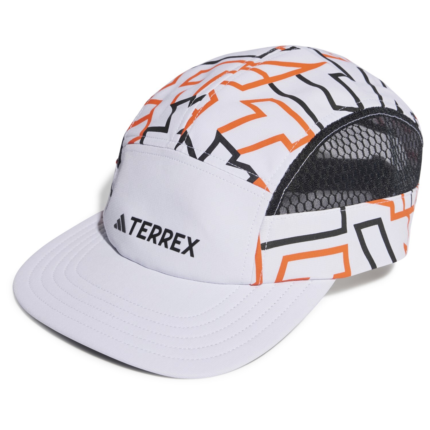 

Кепка Adidas Terrex Terrex 5P Cap Graphic, цвет Black/Semi Impact Orange/Black