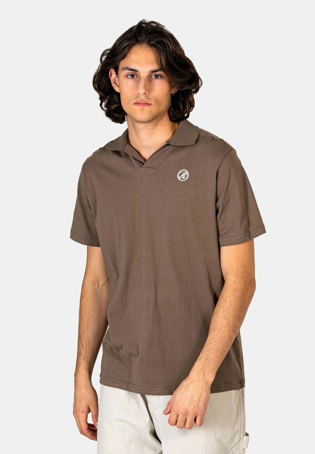 Рубашка-поло PRIME Reell, цвет shroom brown мужские брюки ripndip shroom mania