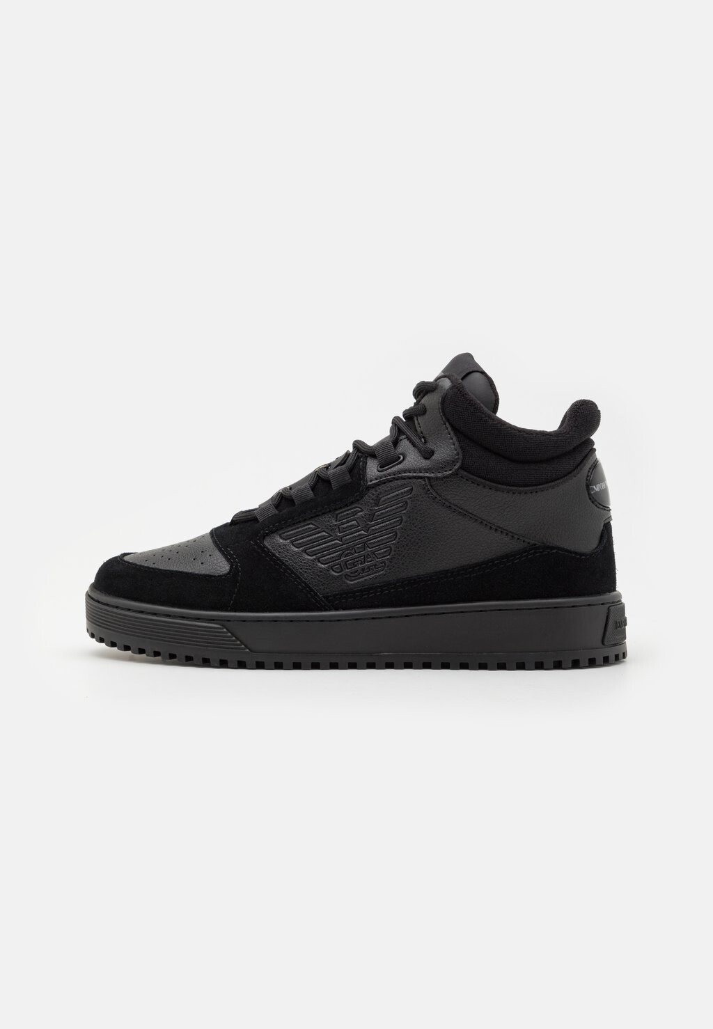

Высокие кроссовки Emporio Armani, цвет black