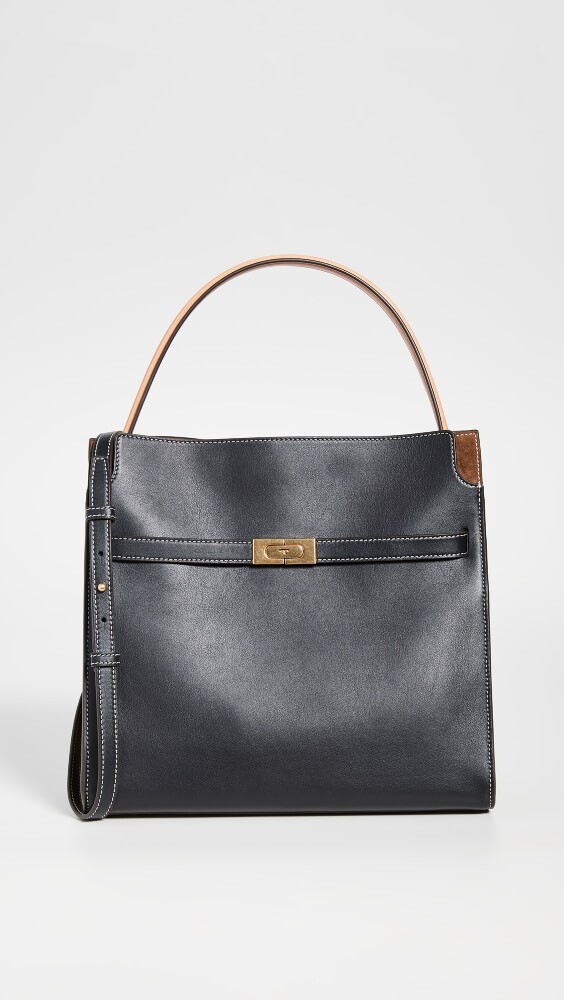 

Сумка Tory Burch Lee Radziwill Double, черный