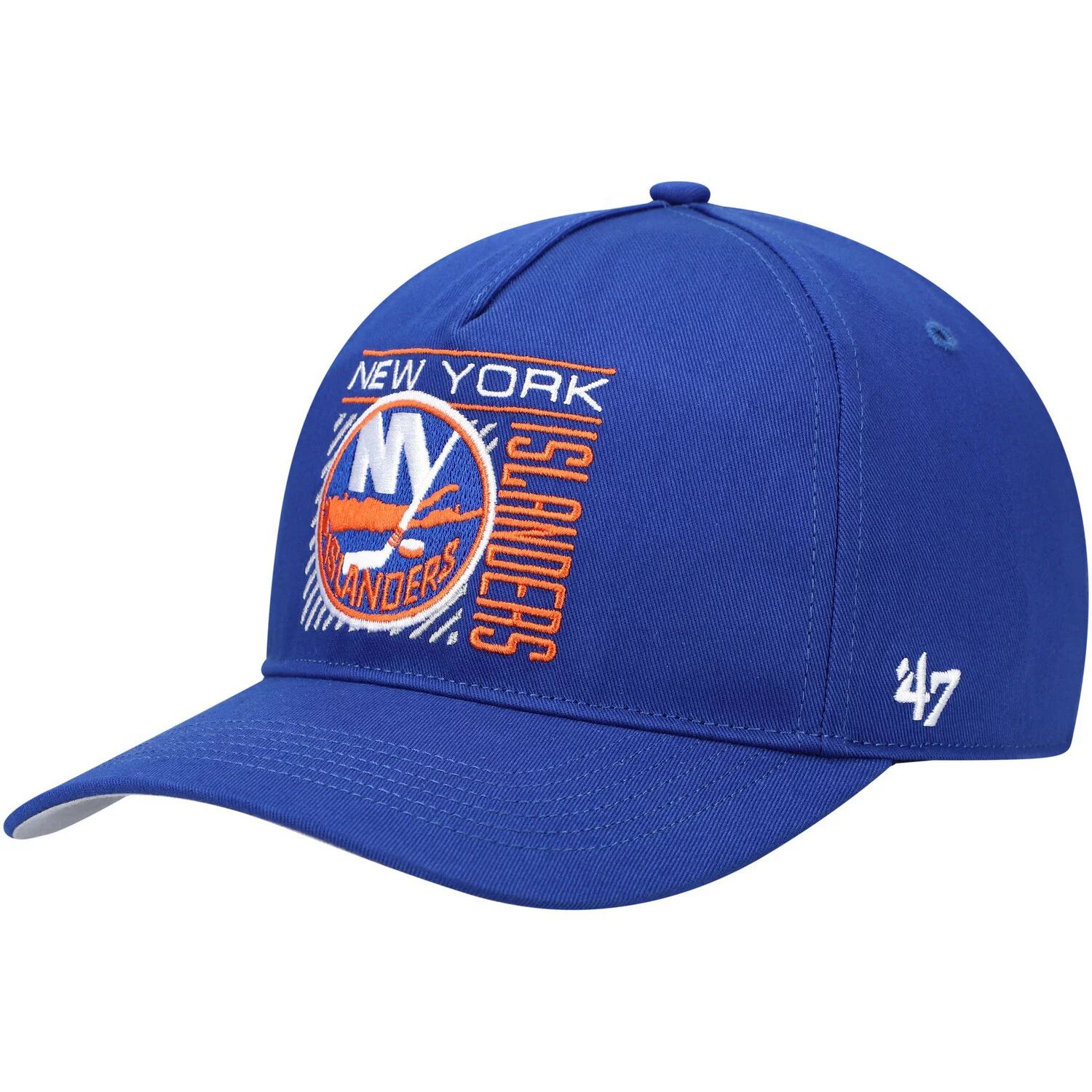 Мужская кепка '47 Royal New York Islanders Reflex Hitch Snapback