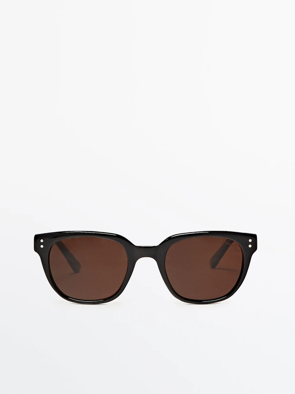 

Черные солнцезащитные очки Massimo Dutti, черный