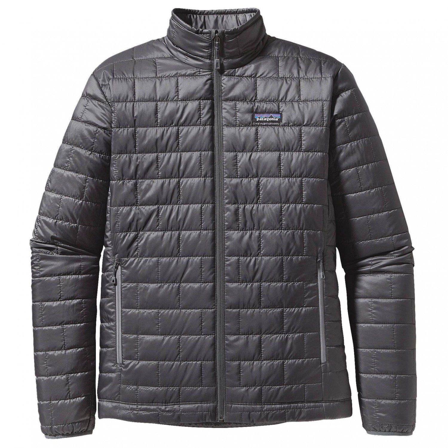цена Куртка из синтетического волокна Patagonia Nano Puff, цвет Forge Grey