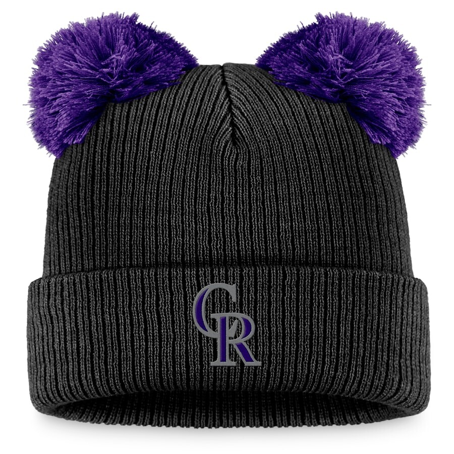 

Шапка Fanatics Branded Colorado Rockies, черный