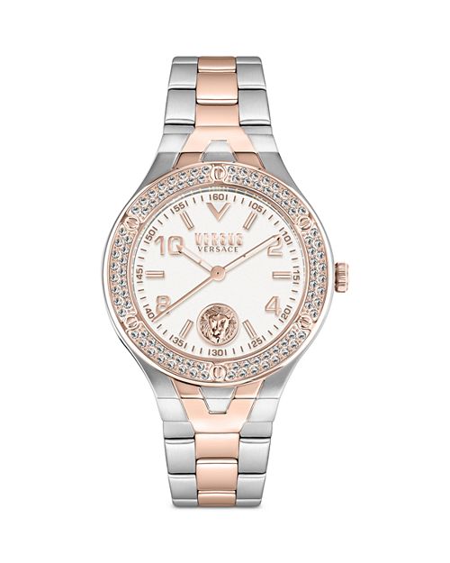 Часы Vittoria с кристаллами, 38 мм Versus Versace, цвет White