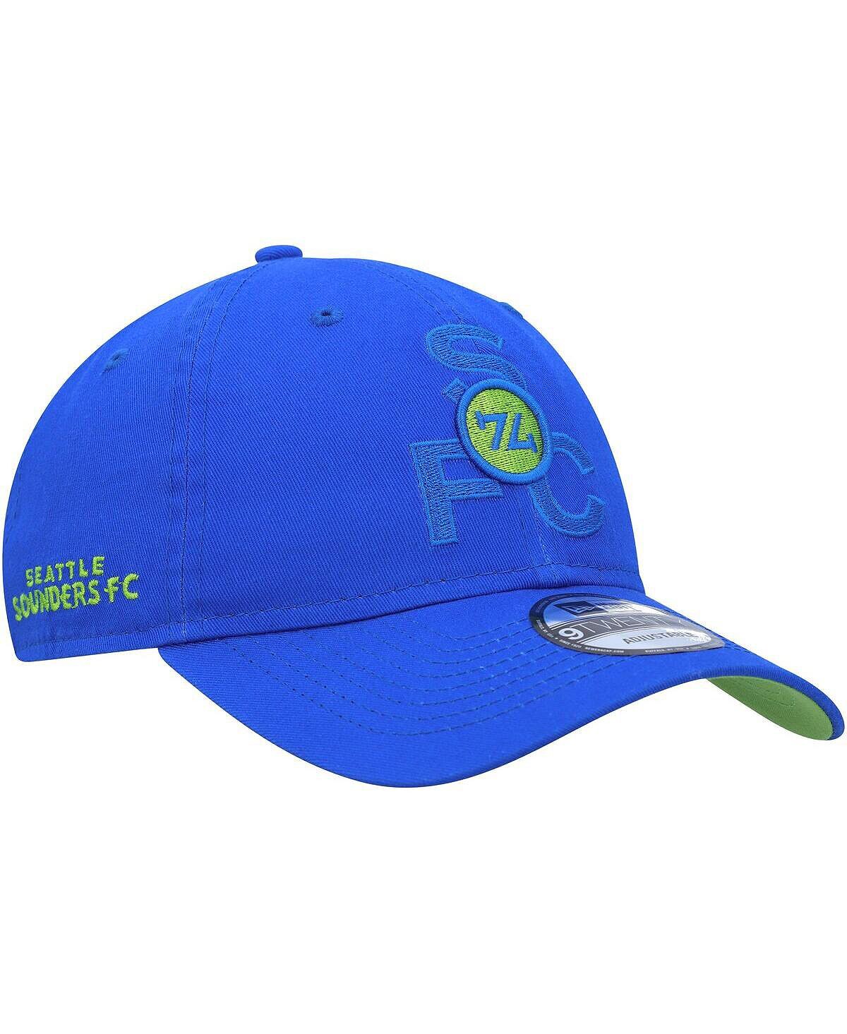

Мужская синяя регулируемая кепка Seattle Sounders FC Kick Off 9TWENTY New Era