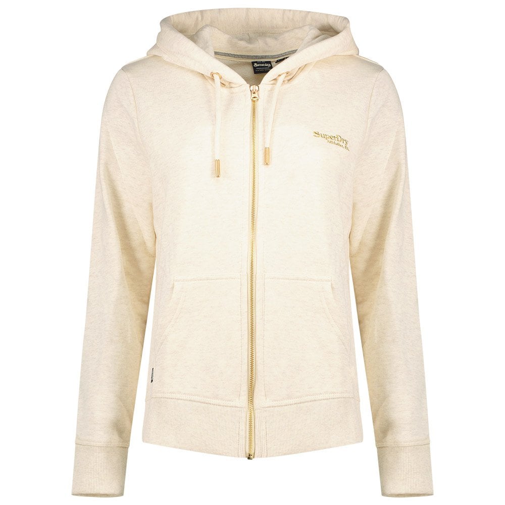 

Толстовка Superdry Essential Logo Ub Full Zip, бежевый