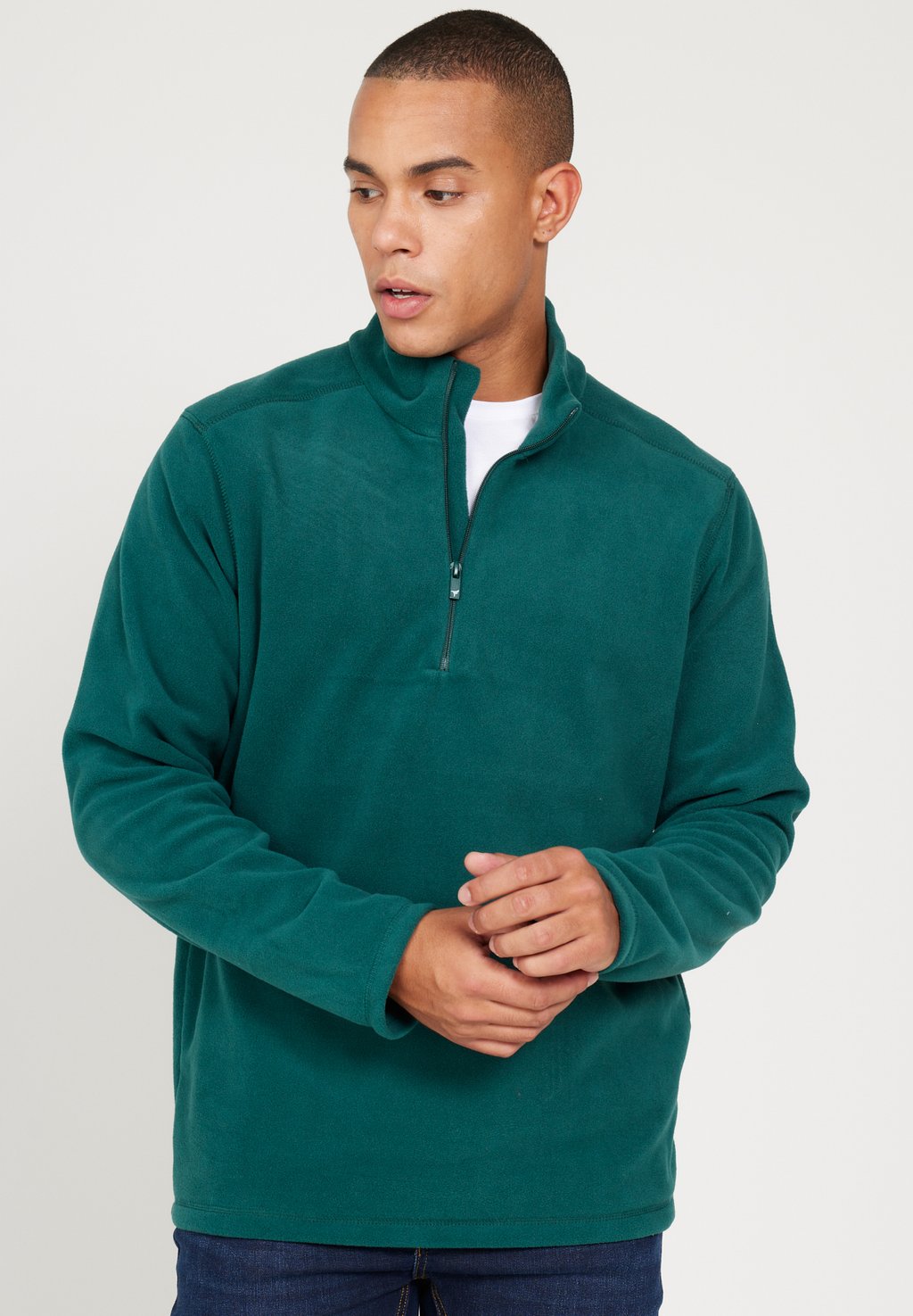 Флисовый пуловер STANDARD FIT AC&CO / ALTINYILDIZ CLASSICS, цвет Standard Fit Fleece Sweatshirt
