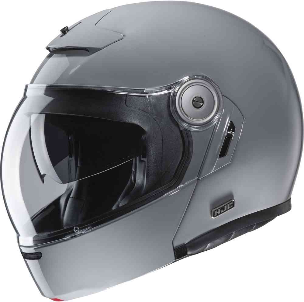 V90 Шлем HJC, серый шлем для электрического скутера vespa мотоциклетный шлем с измельчителем безопасное городское снаряжение водопад для мужчин и женщин лето