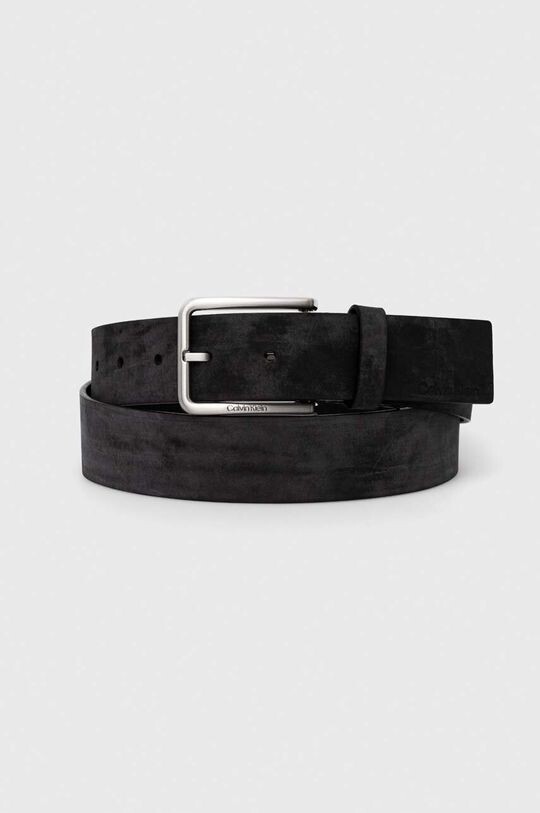 

Кожаный ремень Calvin Klein, серый
