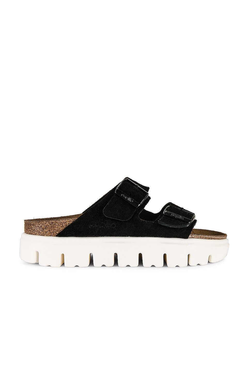 

Сандалии BIRKENSTOCK Arizona Chunky, цвет Black Suede