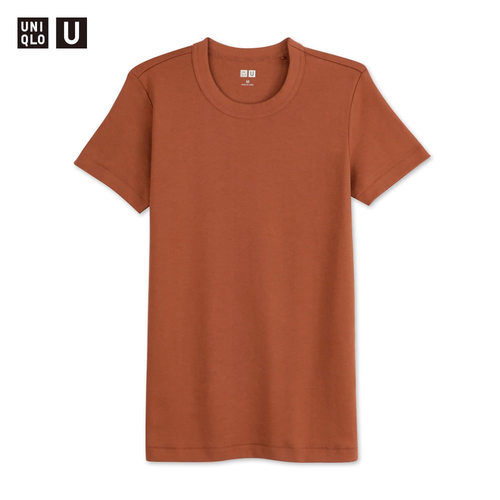 

Женская футболка Uniqlo Master T с круглым вырезом, коричневый