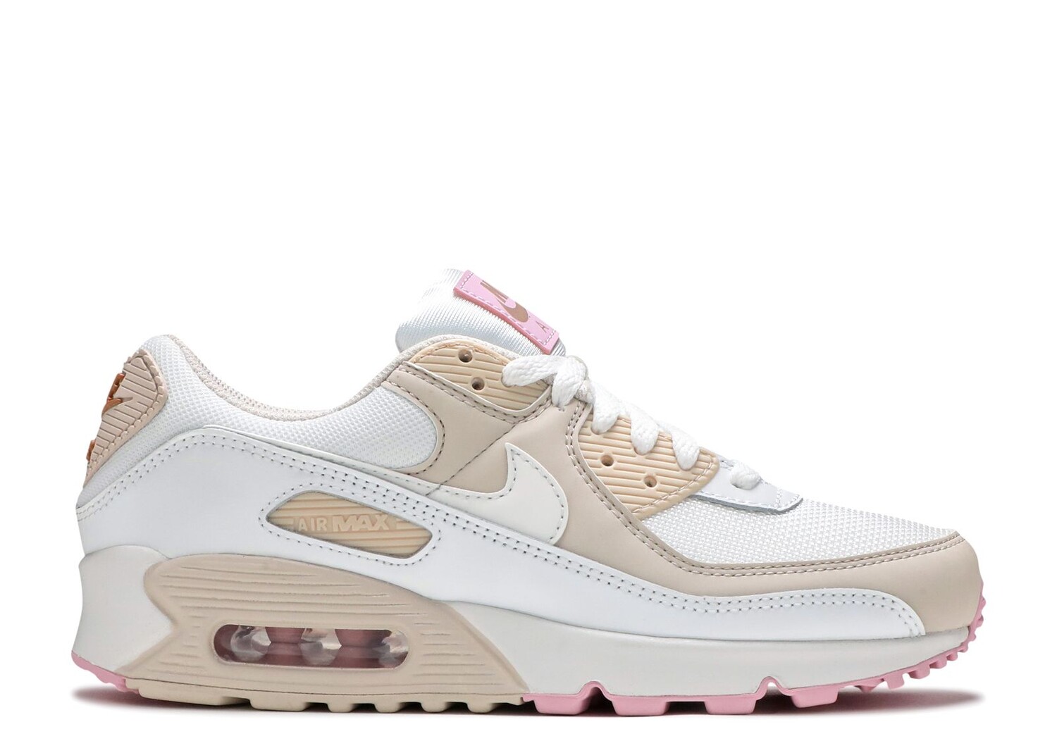 

Кроссовки Nike Wmns Air Max 90 'Light Orewood Brown', белый