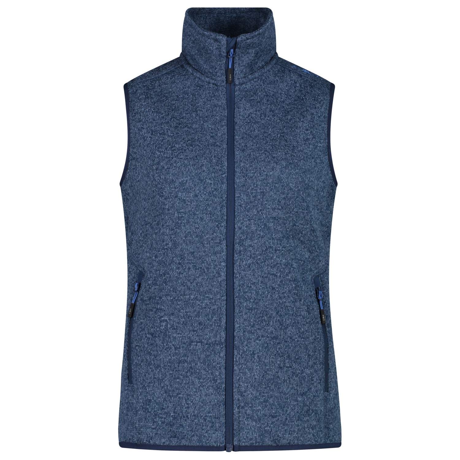 Флисовый жилет Cmp Women's Vest Jacquard Knitted, цвет Blue/Provenza жилет zara knitted waistcoat темно фиолетовый