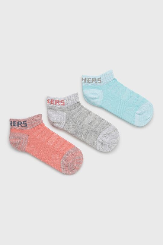 3 пары детских носков Skechers, мультиколор
