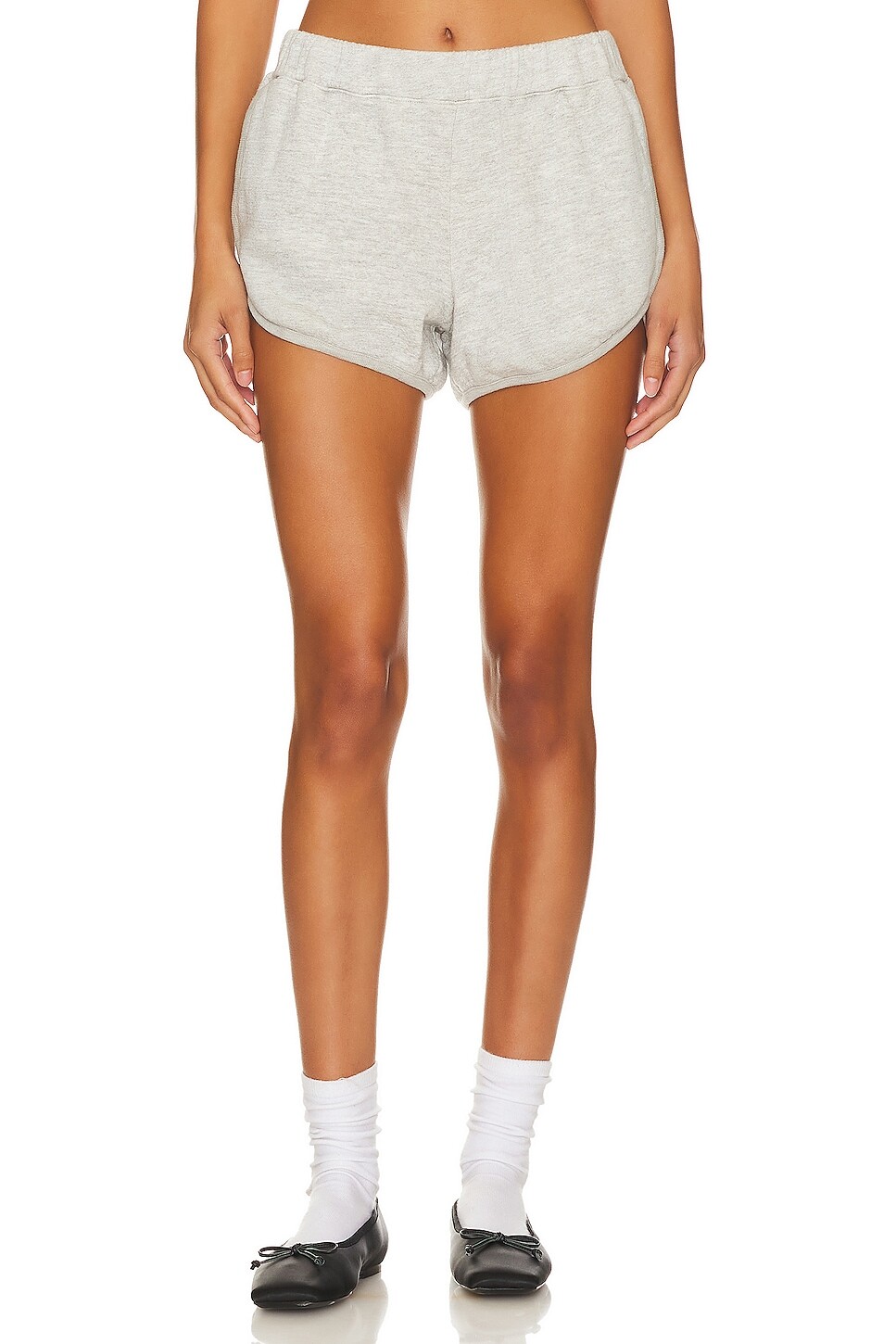 

Шорты MONROW Pocket Dolphine Shorts, цвет Heather Grey