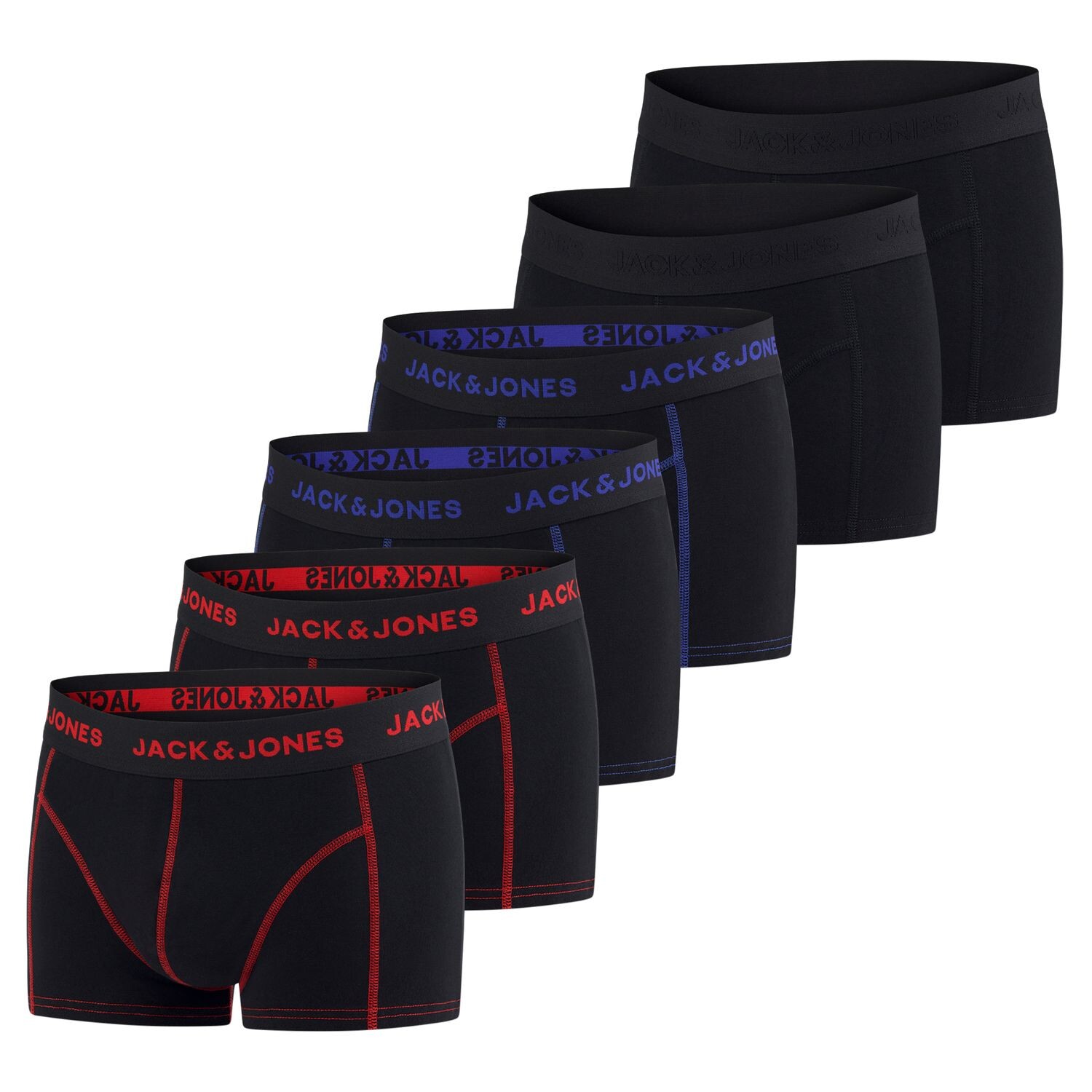 

Боксеры Jack & Jones Trunk 6 шт, разноцветный