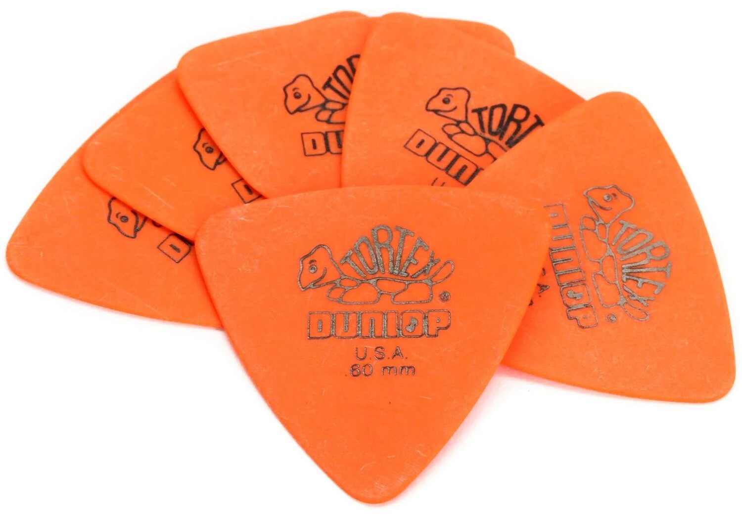 

Треугольные медиаторы Dunlop Tortex — 0,60 мм, оранжевые (6 шт.)