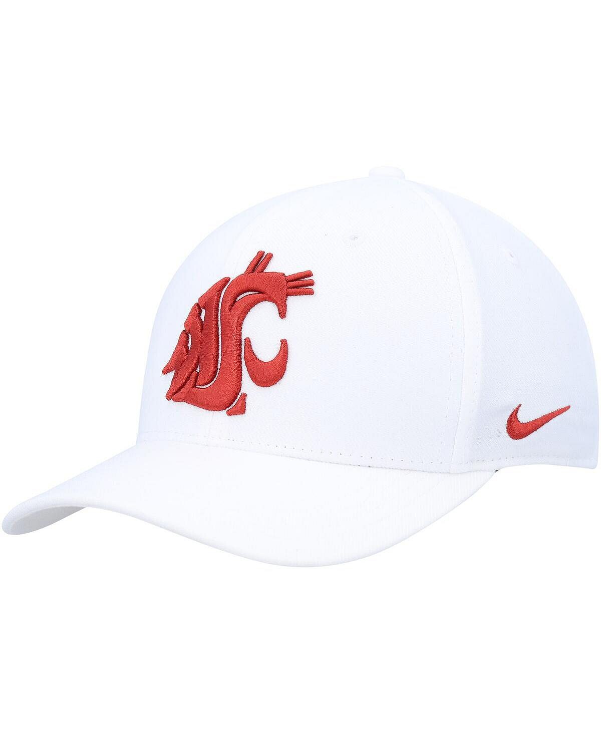 

Мужская белая шляпа Washington State Cougars Classic99 с логотипом Swoosh Performance Flex Nike