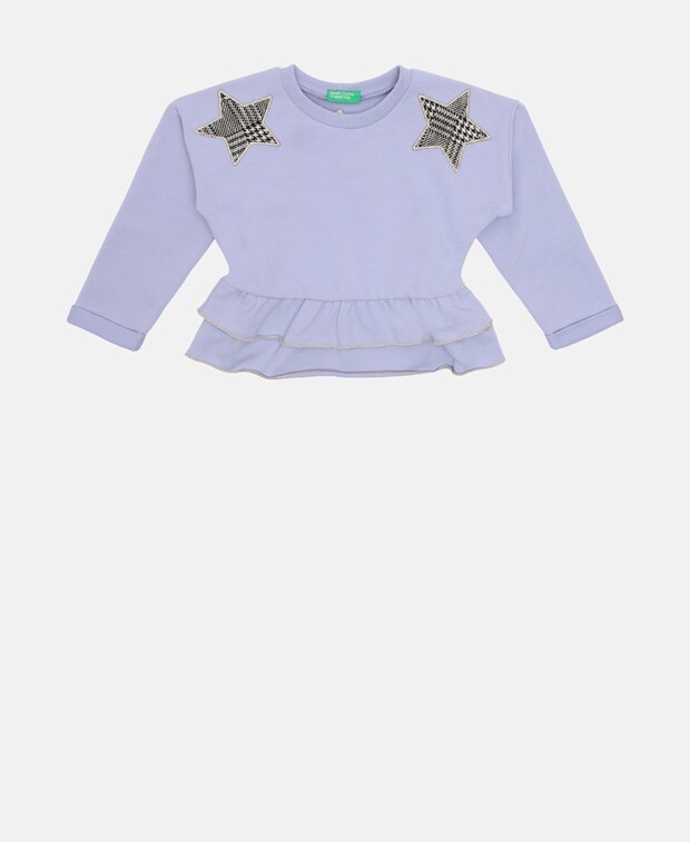 

Джемпер с длинными рукавами United Colors of Benetton, сирень