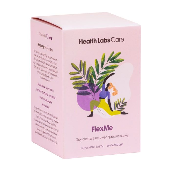 цена Препарат, укрепляющий суставы и улучшающий состояние кожи, волос и ногтей Health Labs FlexMe, 60 шт