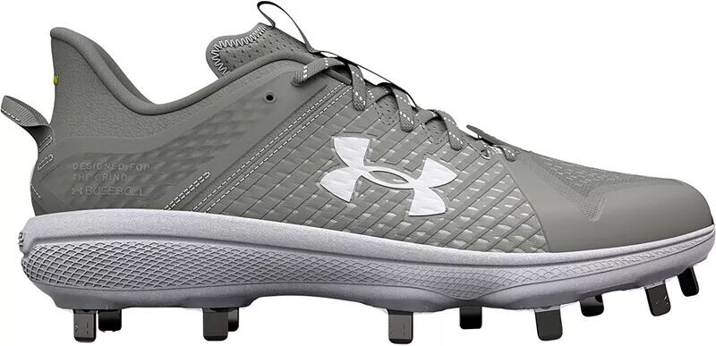 

Мужские металлические бейсбольные бутсы Under Armour Yard MT, серый/белый