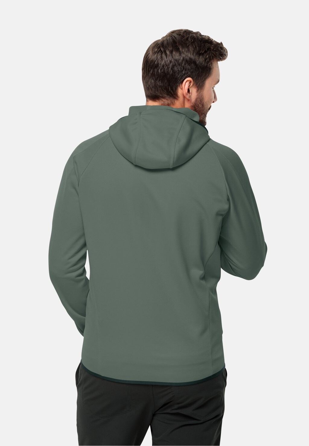 

Флисовая куртка ALPGRAT FZ M Jack Wolfskin, цвет hedge green
