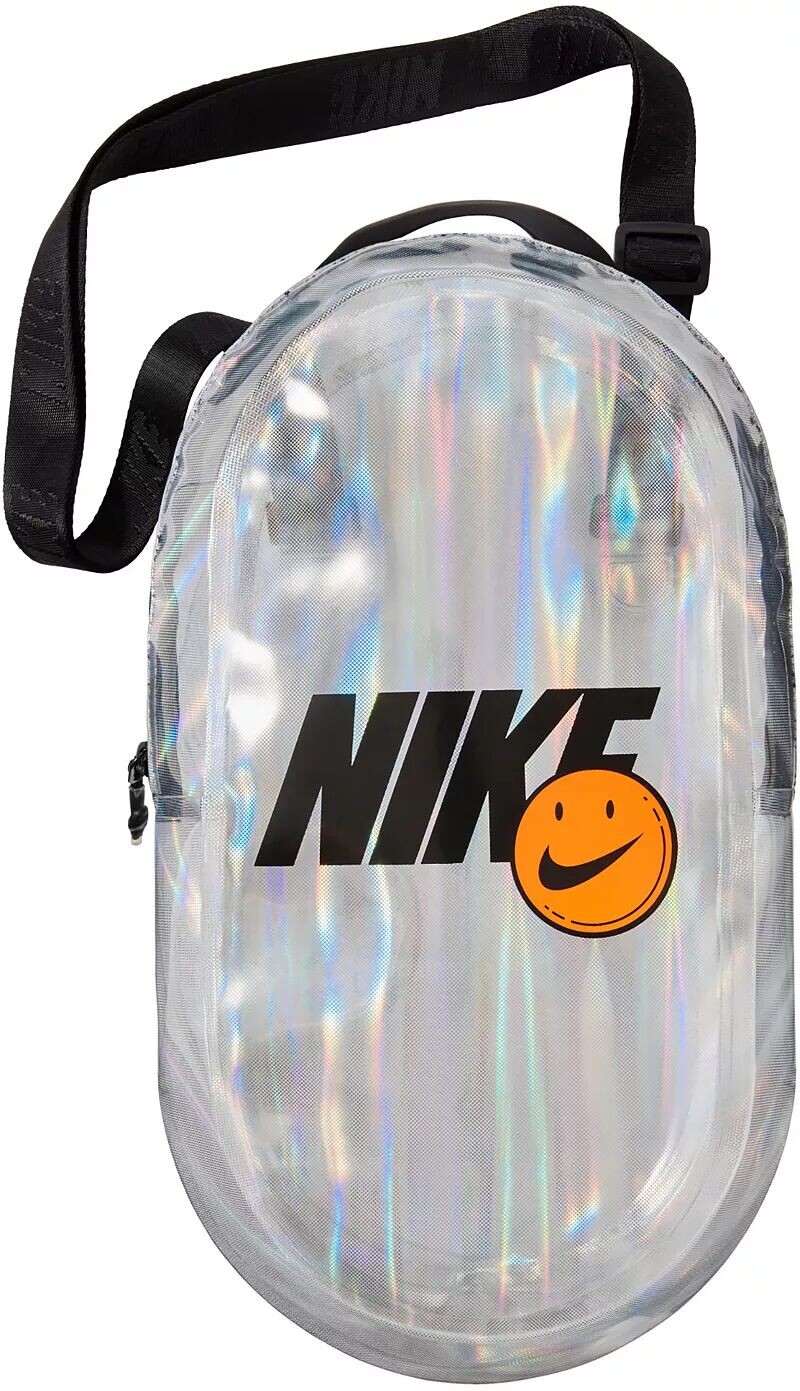 

Сумка-локатор Nike унисекс объемом 7 л, серебряный