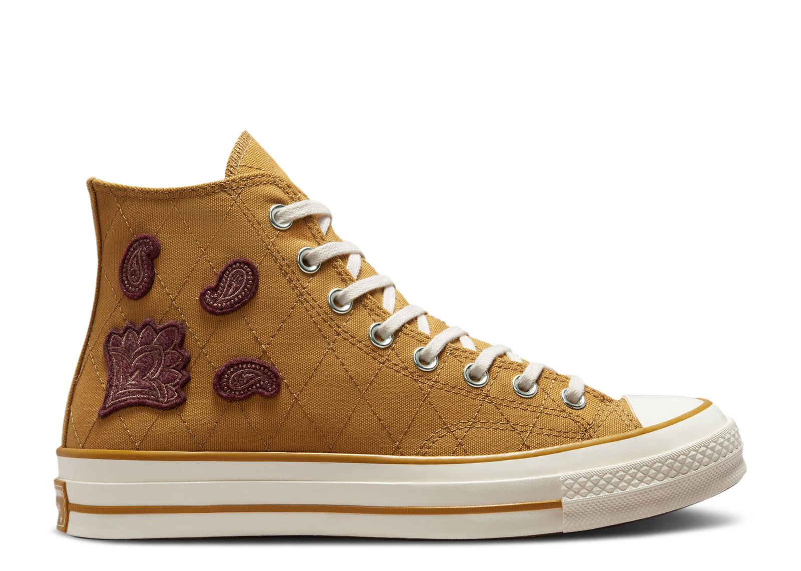 

Кроссовки Converse Chuck 70 High 'Crafted Patches - Burnt Honey', коричневый